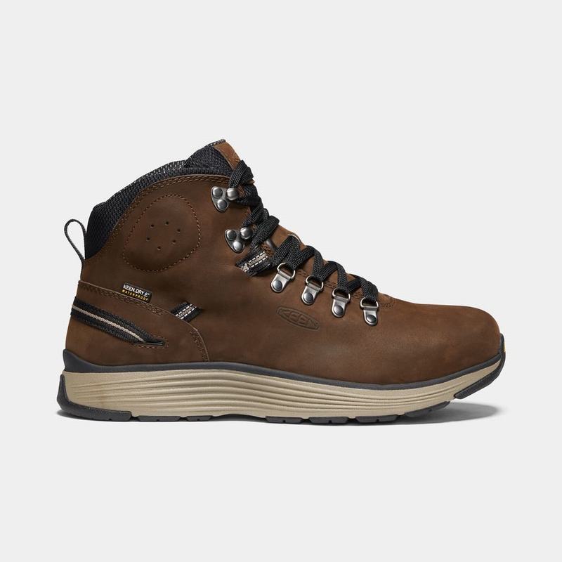 Botas De Trabajo Keen Manchester 6" Waterproof Aluminum Toe Para Hombre Marrom - Botas Keen Mexico (